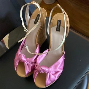 Wedge Pink Shoes